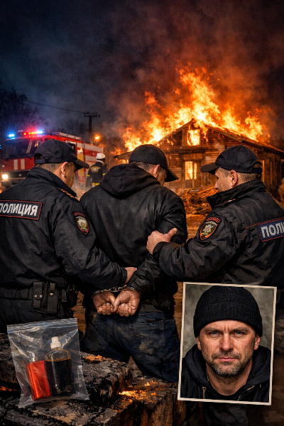 Полицейские поймали подозреваемого в 15 поджогах в Северске "пиромана"